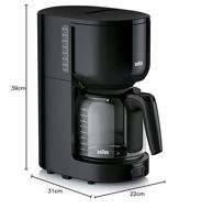 Braun KF3120BK PurEase Koffiezetapparaat Zwart - thumbnail