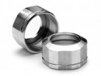 Shock cap 12 x 0.8mm (silver/grooved) - thumbnail
