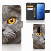 Telefoonhoesje | Met pasjeshouder | Samsung Galaxy S9 Plus Britse Korthaar - thumbnail