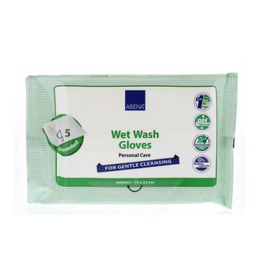 Abena Wet wash washandjes verzorgend 5 Stuks