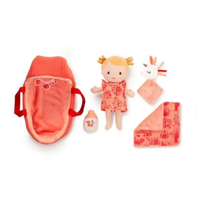 Baby Lena en haar wiegje - LILLIPUTIENS rozen