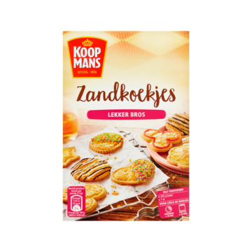 Koopmans Zandkoekjes Bakmix 400 g bij Jumbo Koopmans Zandkoekjes Bakmix 400 g bij Jumbo