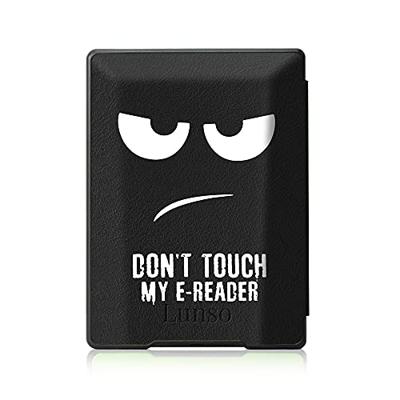 Lunso - Kobo Aura H20 Edition 1 hoes (6.8 inch) - sleep cover - Don't Touch