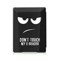 Lunso - Kobo Aura H20 Edition 1 hoes (6.8 inch) - sleep cover - Don't Touch - thumbnail