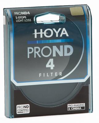 Hoya Grijsfilter PRO ND4 - 2 stops - 82mm Hoya Grijsfilter PRO ND4 - 2 stops - 82mm
