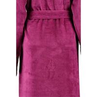 Cawö Cawö Dames Badjas met Capuchon 802 - Beere 44/46 - thumbnail