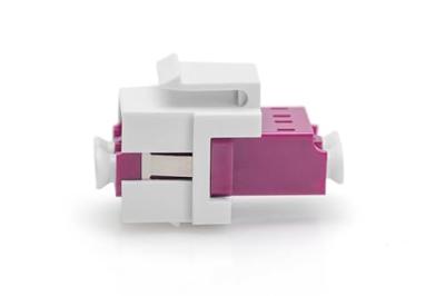 Digitus Glasvezelkoppeling DIGITUS - LWL LC/LC-Duplex-Kupplung, Multimode-OM4, Keystone-Modul Digitus Glasvezelkoppeling DIGITUS - LWL LC/LC-Duplex-Kupplung, Multimode-OM4, Keystone-Modul