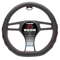 Simoni Racing Stuurwielhoes Compe Flat Bottom Zwart/Rood SRCVT46 - thumbnail