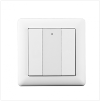 Wandschakelaar Z-Push Button 2 - Heatit- Zwave - thumbnail