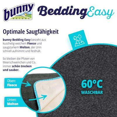 BUNNY NATURE BUNNYBEDDING EASY PLASMAT TURQUOISE - thumbnail