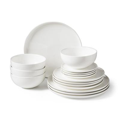 Serviesset - 16 delig - rond - wit - 4 persoons Serviesset - 16 delig - rond - wit - 4 persoons