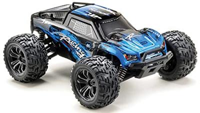 Absima Truck Racing Zwart/blauw 1:14 RC auto Elektro Monstertruck 4WD RTR 2,4 GHz