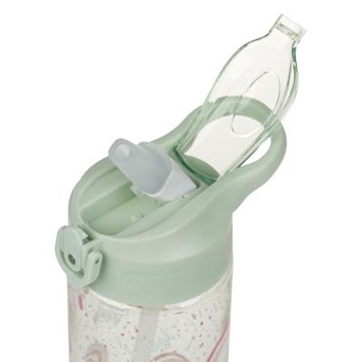 Baagl Regenboog Drinkfles 500ml met Rietje