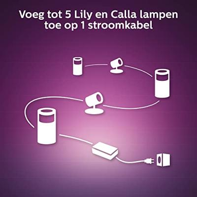 Philips Hue Calla Staande LED-lamp voor buiten (uitbreiding) LED vast ingebouwd 8 W N/A