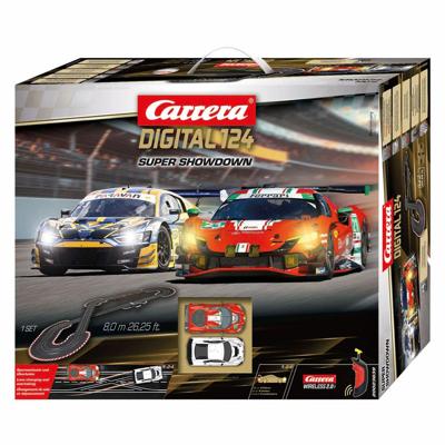 Carrera digitale racebaan 1:24 met 2 racewagens Carrera digitale racebaan 1:24 met 2 racewagens