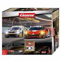 Carrera digitale racebaan 1:24 met 2 racewagens - thumbnail