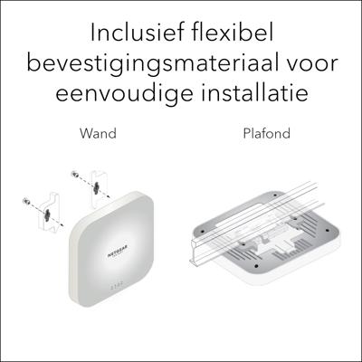 Netgear WAX620 - AX3600 Dual Band PoE + Multi-Gig Access Point - thumbnail
