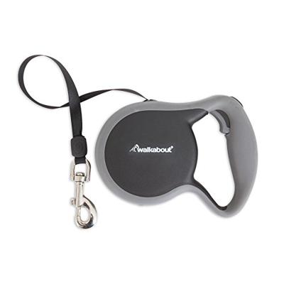 Walkabout Retractable Leash Zwart S