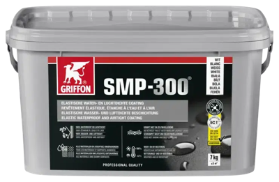 Griffon SMP-300 waterdichte en luchtdichte coating grijs 7 kg Griffon SMP-300 waterdichte en luchtdichte coating grijs 7 kg