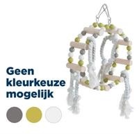 ZOLUX SCHOMMEL HOUTEN WIEL MET KRALEN ASSORTI 18X6X22 CM - thumbnail