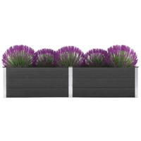 Plantenbak verhoogd 250x100x54 cm HKC grijs - thumbnail