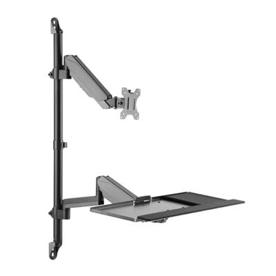 My Wall HL64L Monitor-wandbeugel 1 stuks 43,2 cm (17) - 81,3 cm (32) Zwart In hoogte verstelbaar, Kantelbaar, Zwenkbaar, Toetsenbordhouder My Wall HL64L Monitor-wandbeugel 1 stuks 43,2 cm (17) - 81,3 cm (32) Zwart In hoogte verstelbaar, Kantelbaar, Zwenkbaar, Toetsenbordhouder