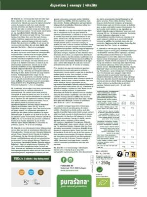 Purasana Biologische Chlorella Tabletten - thumbnail