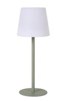 Lucide TYON - Oplaadbare Tafellamp Binnen/Buiten - Accu/Batterij - LED Dimb. - 1x2W 2700K - IP65 - Groen - thumbnail