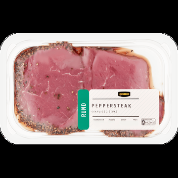 Jumbo Peppersteak Gekruid 2 Stuks