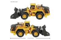 Majorette volvo shovel - thumbnail