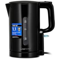 Clatronic WK 3834 waterkoker 1 l 900 W Zwart - thumbnail