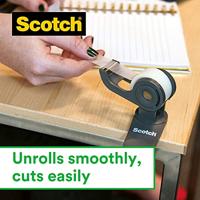 Scotch plakbandafroller C60 zilver + 4 rollen Magic Tape - thumbnail