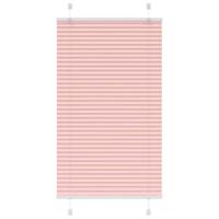 Pliss rolgordijn 80x150 cm stofbreedte 79,4 cm polyester roze - thumbnail