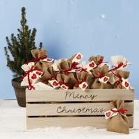 Creativ Company Tas, afm 10x15 cm, 115 gr, licht naturel, 4 stuk/ 1 doos - thumbnail