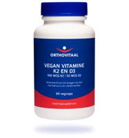 Vitamine K2 & D3 vegan 60 Vegetarische capsules - thumbnail