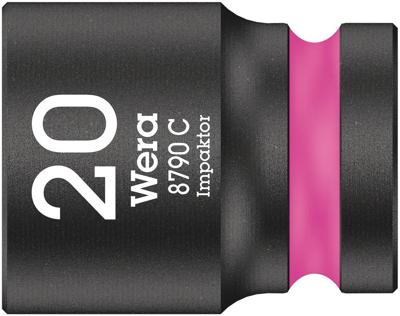 Wera 8790 C Impaktor Dop met 1/2"-aandrijving, 20 x 38 mm - 05004577001 Wera 8790 C Impaktor Dop met 1/2"-aandrijving, 20 x 38 mm - 05004577001