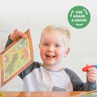 Dam Magisch schilderen - dinosaurus - thumbnail