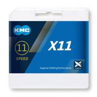 KMC x11 fietsketting 114 schakels zilver/zwart - thumbnail