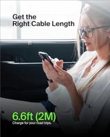 Kabel USB-C naar USB-C Belkin CAB003BT2MWH Wit 2 m - thumbnail