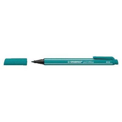 Vilstift STABILO pointMax 488/51 medium turquoise blauw | 10 stuks