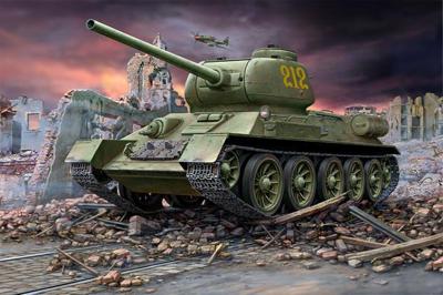 Revell 1/72 T34/85 Revell 1/72 T34/85