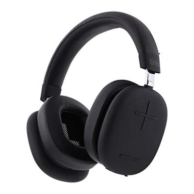 T'nB - Draadloze Bluetooth-hoofdtelefoon met actieve ruisonderdrukking, over-ear, comfortabel en overweldigend, stereogeluid met geïntegreerde microfoon, batterijduur tot 50 uur - zwart