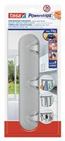 tesa POWERSTRIPS® Hakenbalk Chroom Inhoud: 1 stuk(s) - thumbnail
