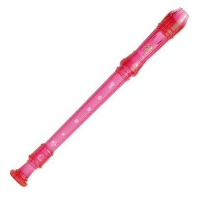 Yamaha YRS20GP sopraanblokfluit Duitse boring, roze