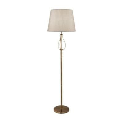 Searchlight Staande schemerlamp Vegas bronsbruin met taupe EU7485AB