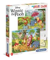 Clementoni legpuzzel Disney Winnie the Pooh 20 stukjes 2 stuks - thumbnail