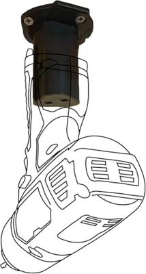 StealthMounts TM-MW12-BLK-3 machinehouder voor Milwaukee M12 | Zwart | 3-pack - TM-MW12-BLK-3 StealthMounts TM-MW12-BLK-3 machinehouder voor Milwaukee M12 | Zwart | 3-pack - TM-MW12-BLK-3