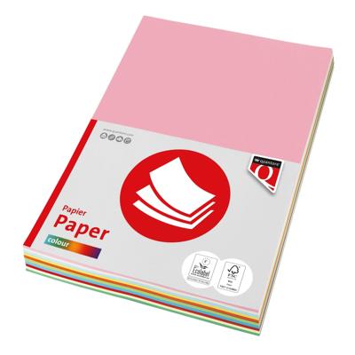 Kopieerpapier Quantore Colour A4 80gr 10 kleuren x 250 vel | 10 stuks