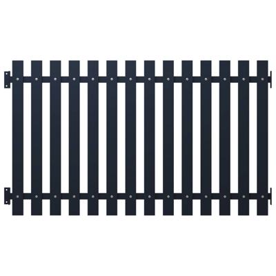 VidaXL Schuttingpaneel antraciet 178x75 cm gepoedercoat staal