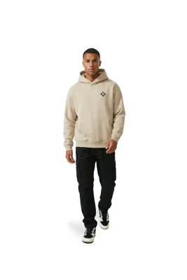 Malelions Gothic Tile Hoodie Heren Beige - Maat XL - Kleur: Beige | Soccerfanshop